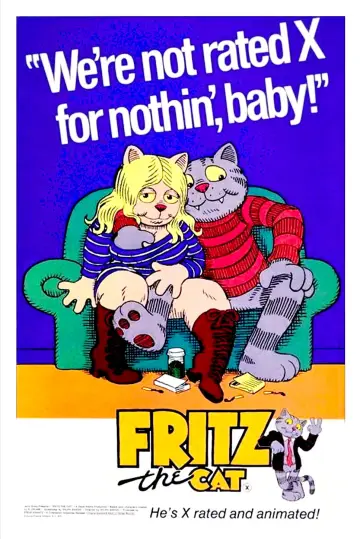 Plakat do filmu "Kot Fritz" #901403