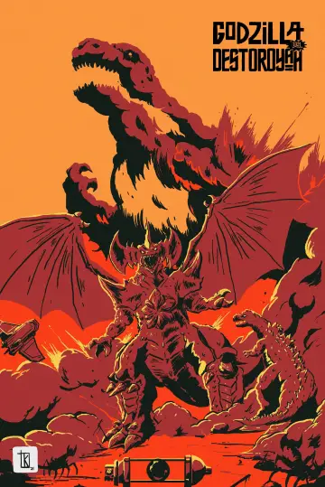 Plakat do filmu "Godzilla kontra Destruktor" #1877690