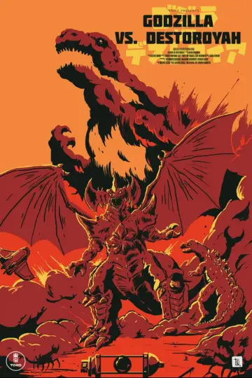 Plakat do filmu "Godzilla kontra Destruktor" #896425