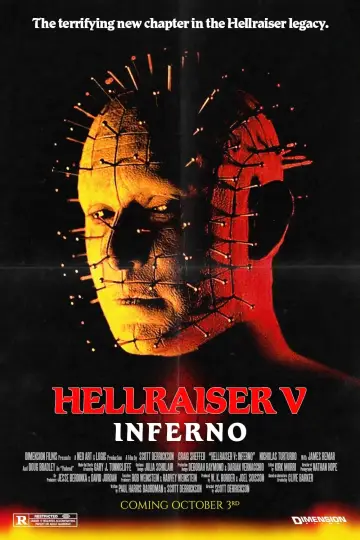 Plakat do filmu "Hellraiser V: Wrota Piekieł" #147804