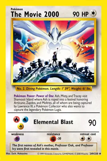 Plakat do filmu "Pokémon 2: Uwierz w swoją siłę" #91310