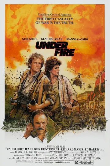 Plakat do filmu "Pod ostrzałem" #1035892