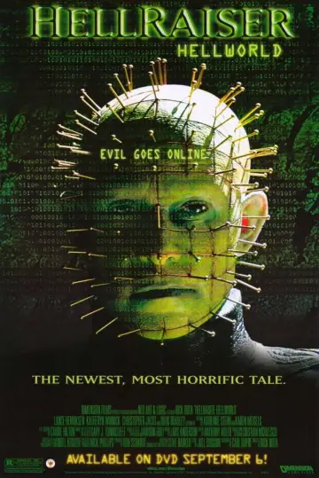 Plakat do filmu "Hellraiser VIII: Hellworld" #860258