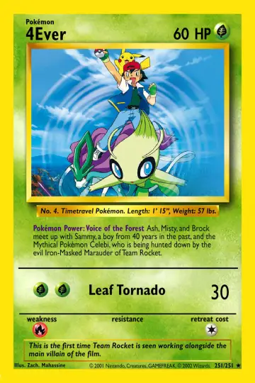 Plakat do filmu "Pokémon: Głos lasu" #105577