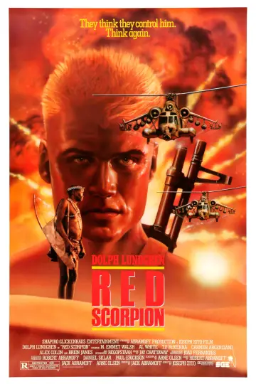 Plakat do filmu "Czerwony Skorpion" #1834974