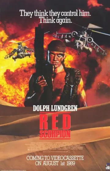 Plakat do filmu "Czerwony Skorpion" #365123