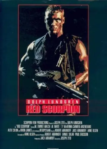 Plakat do filmu "Czerwony Skorpion" #365124