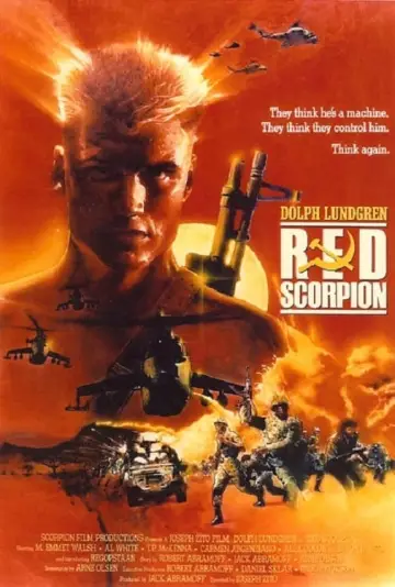 Plakat do filmu "Czerwony Skorpion" #365126