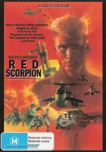 Plakat do filmu "Czerwony Skorpion" #365127