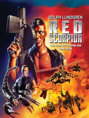 Plakat do filmu "Czerwony Skorpion" #365128
