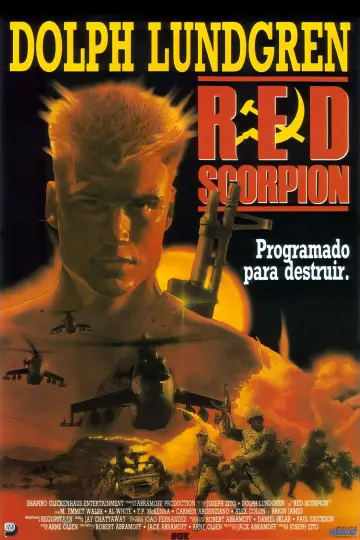 Plakat do filmu "Czerwony Skorpion" #365134