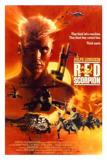 Plakat do filmu "Czerwony Skorpion" #491804