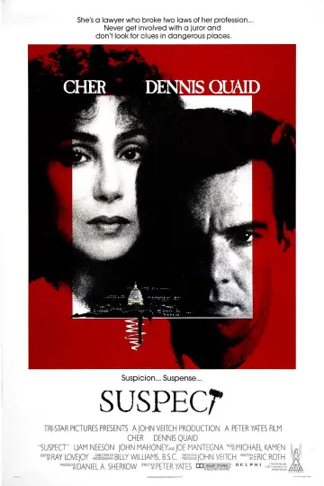 Plakat do filmu "Podejrzany" #1024594