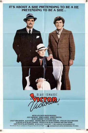 Plakat do filmu "Victor, Victoria" #972831