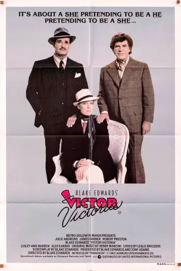 Plakat do filmu "Victor, Victoria" #972832