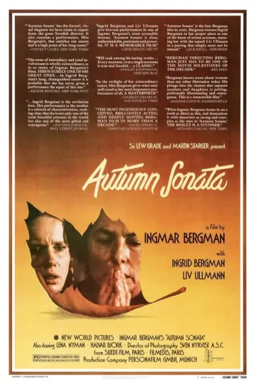 Plakat do filmu "Jesienna sonata" #180255