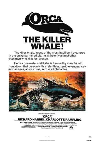 Plakat do filmu "Orka. Wieloryb zabójca" #901776
