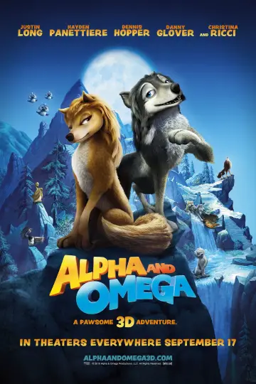 Plakat do filmu "Alfa i Omega: Zakochany wilczek" #355335