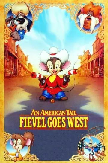 Plakat do filmu "Amerykańska opowieść. Feiwel rusza na Zachód" #292444