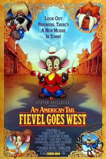 Plakat do filmu "Amerykańska opowieść. Feiwel rusza na Zachód" #292445