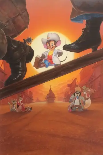 Plakat do filmu "Amerykańska opowieść. Feiwel rusza na Zachód" #482210