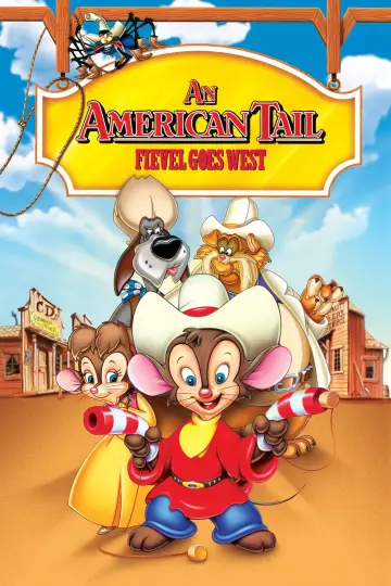 Plakat do filmu "Amerykańska opowieść. Feiwel rusza na Zachód" #907494