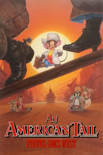 Plakat do filmu "Amerykańska opowieść. Feiwel rusza na Zachód" #907498