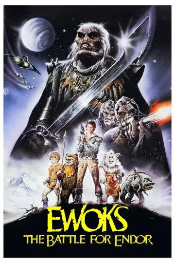 Plakat do filmu "Gwiezdne wojny: Ewoki - Bitwa o Endor" #1009804