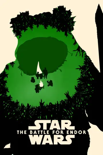 Plakat do filmu "Gwiezdne wojny: Ewoki - Bitwa o Endor" #1009806