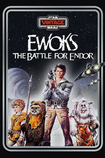 Plakat do filmu "Gwiezdne wojny: Ewoki - Bitwa o Endor" #106790