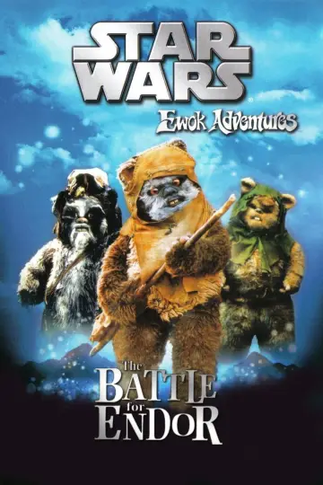 Plakat do filmu "Gwiezdne wojny: Ewoki - Bitwa o Endor" #106796