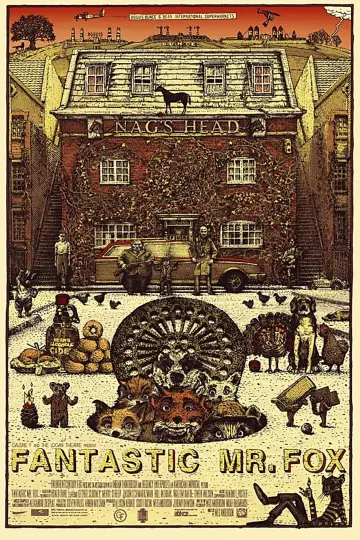 Plakat do filmu "Fantastyczny Pan Lis" #473725
