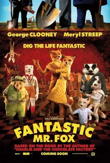 Plakat do filmu "Fantastyczny Pan Lis" #52284