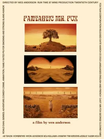 Plakat do filmu "Fantastyczny Pan Lis" #52290
