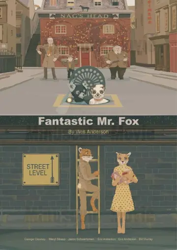 Plakat do filmu "Fantastyczny Pan Lis" #639992