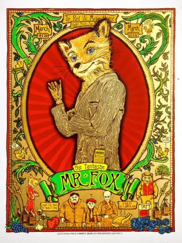 Plakat do filmu "Fantastyczny Pan Lis" #639994