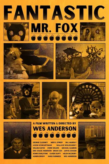 Plakat do filmu "Fantastyczny Pan Lis" #839683
