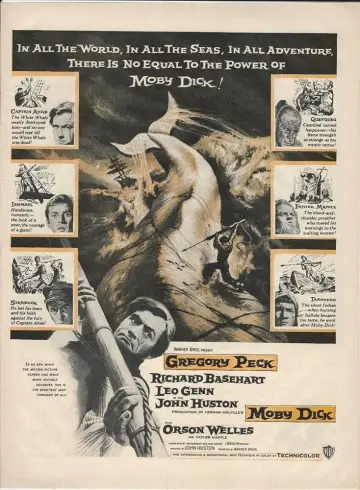 Plakat do filmu "Moby Dick" #249546