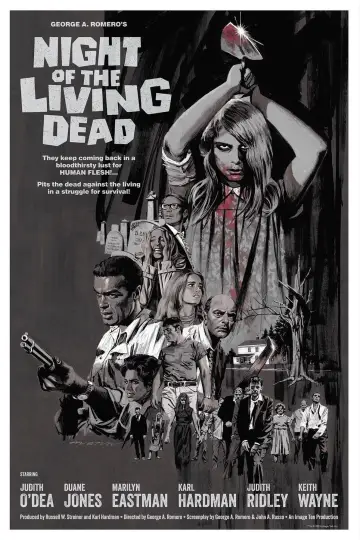 Plakat do filmu "Noc żywych trupów" #75165