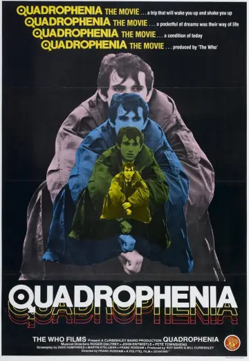 Plakat do filmu "Kwadrofonia" #345612