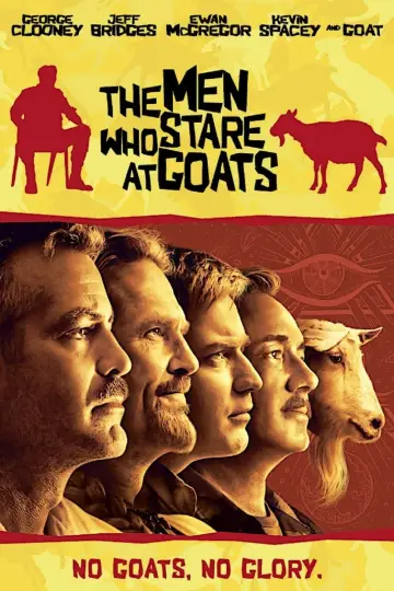 Plakat do filmu "Człowiek, który gapił się na kozy" #142828