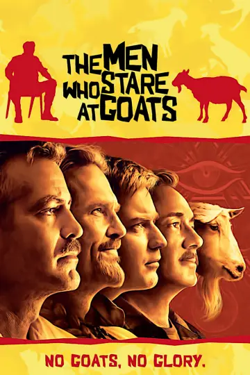 Plakat do filmu "Człowiek, który gapił się na kozy" #142829