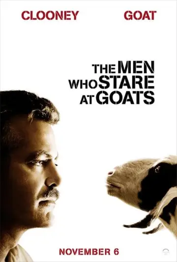 Plakat do filmu "Człowiek, który gapił się na kozy" #142831