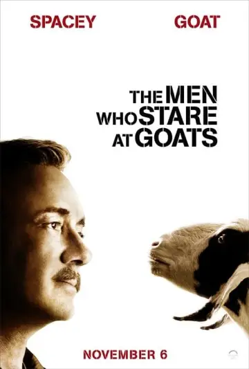 Plakat do filmu "Człowiek, który gapił się na kozy" #142833