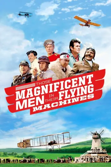 Plakat do filmu "Ci wspaniali mężczyźni w swych latających maszynach" #1035652
