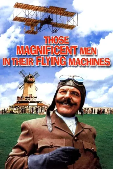 Plakat do filmu "Ci wspaniali mężczyźni w swych latających maszynach" #150411