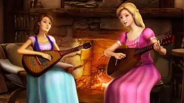 Zasłona do filmu "Barbie i diamentowy pałac" #221104