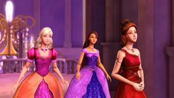 Zasłona do filmu "Barbie i diamentowy pałac" #221105