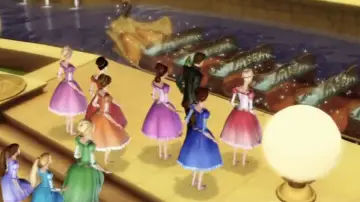 Zasłona do filmu "Barbie i 12 tańczących księżniczek" #862623