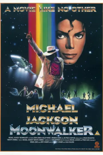 Plakat do filmu "Moonwalker" #489279